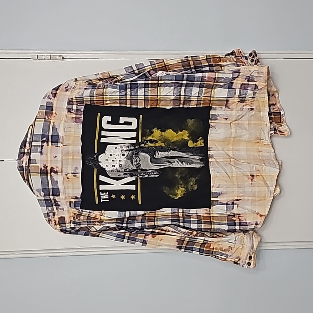 Custom elvis flannel